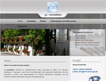 Tablet Screenshot of immobilien-gh.de